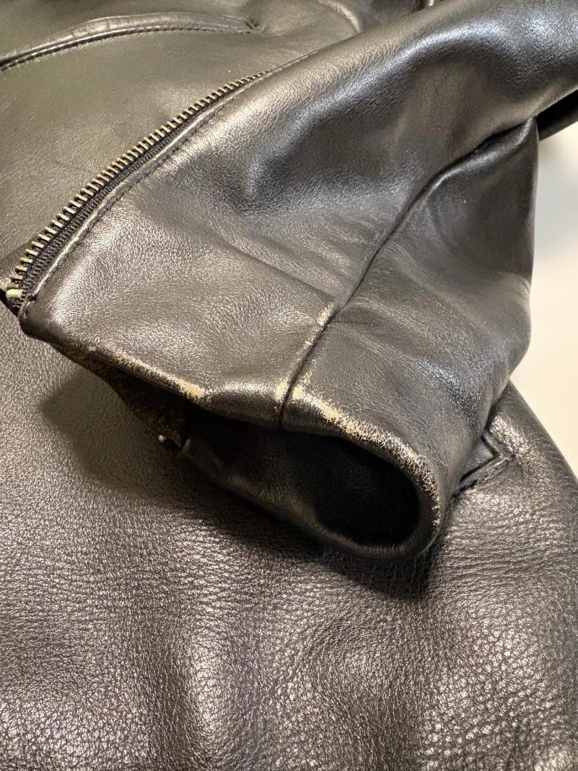 【期間限定値引き】VANSON（バンソン） シングルライダースジャケット