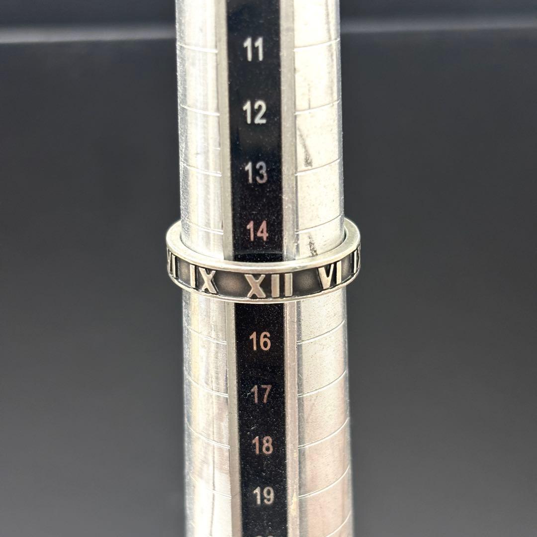 ティファニー　アトラスリング ナロー　15号　シルバー925