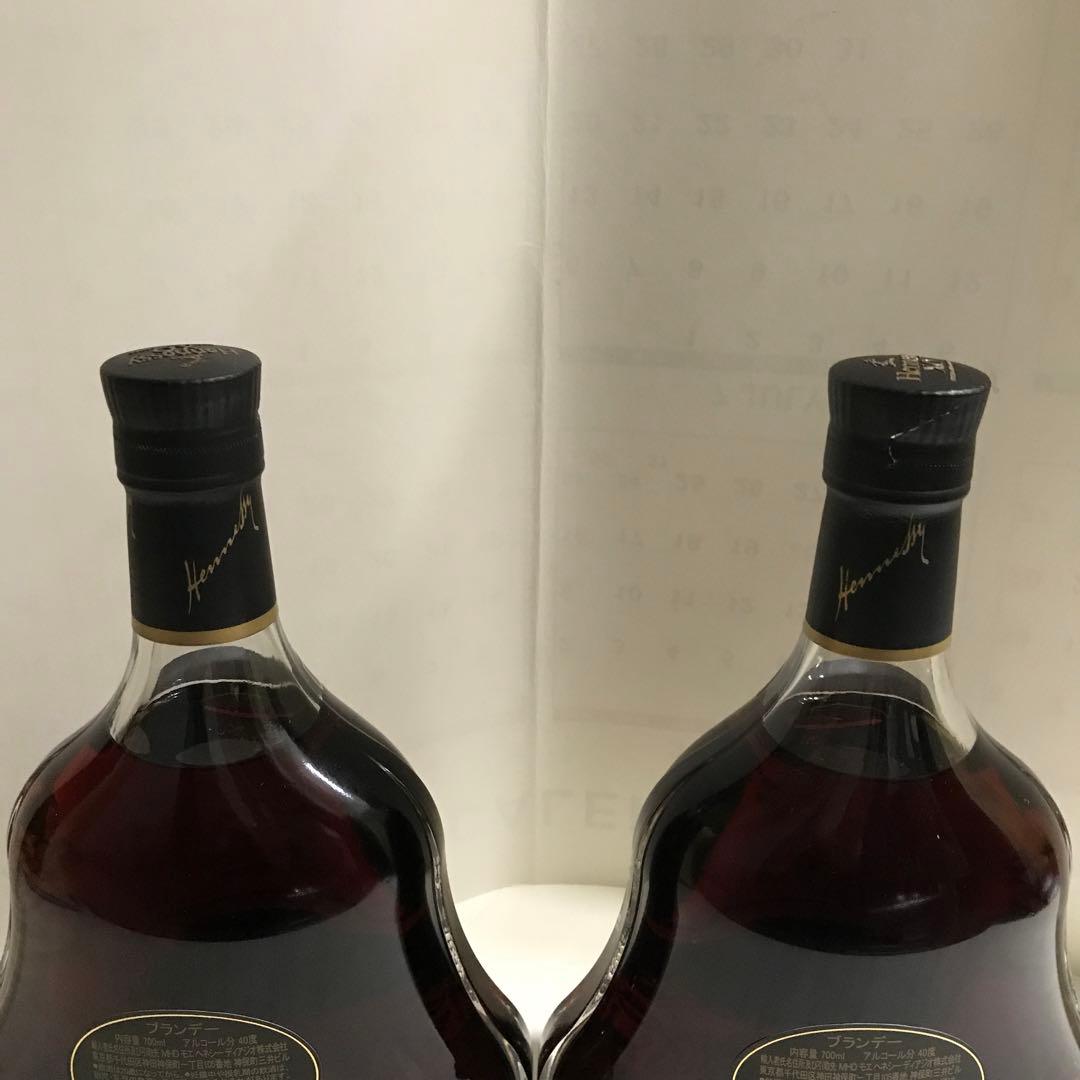 未開栓　モエヘネシーディアジオ社取扱　Hennessy xo 2本セット　古酒