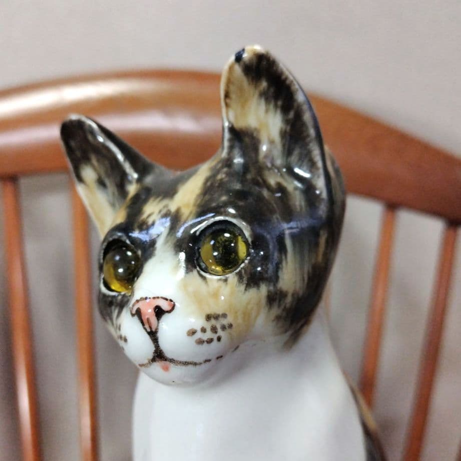 ウィンスタンレイキャット（ケンジントンキャット）ビンテージ、サイズ４、長耳三毛猫