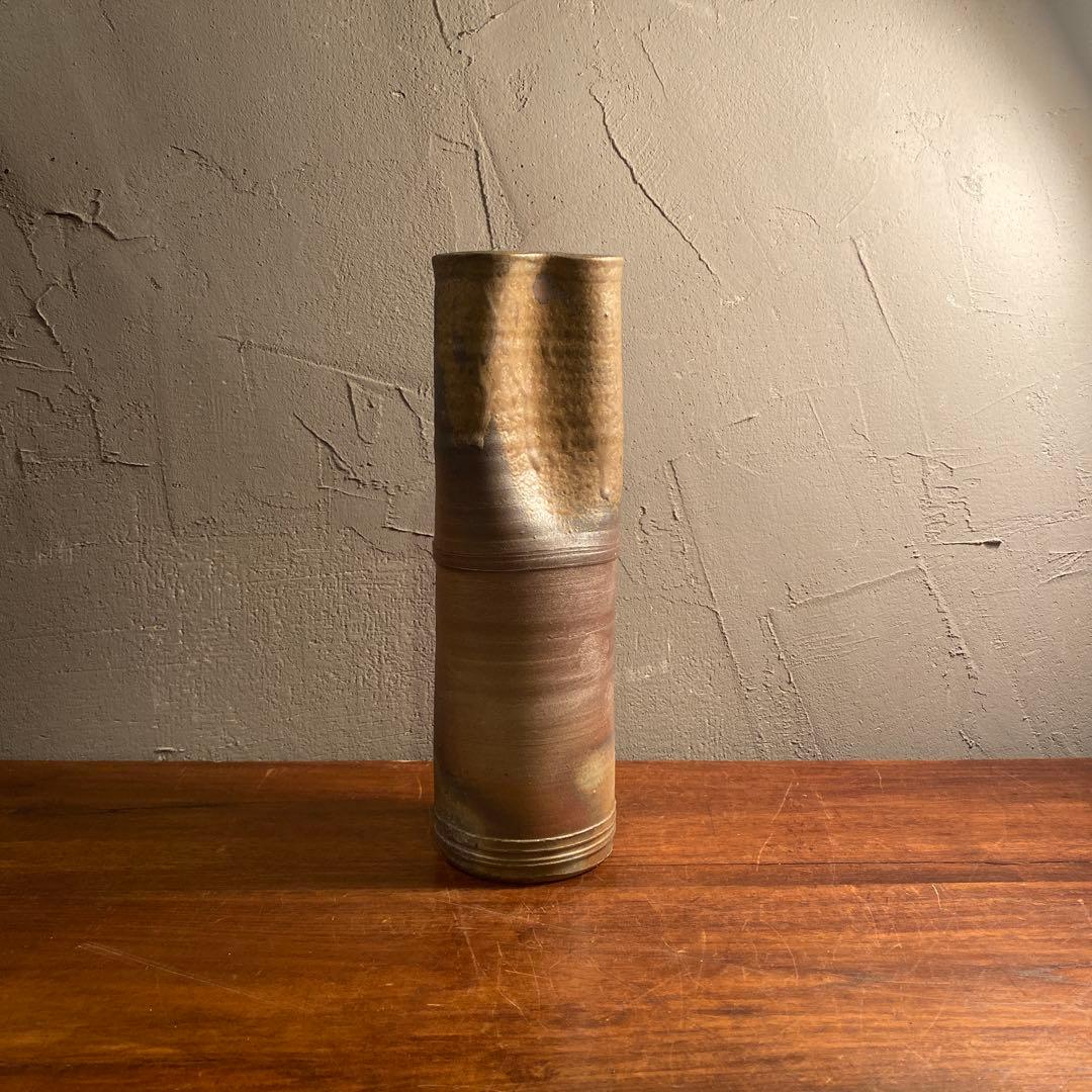 備前焼 花入 花瓶 花器 インテリア モダン ヴィンテージ 伝統工芸