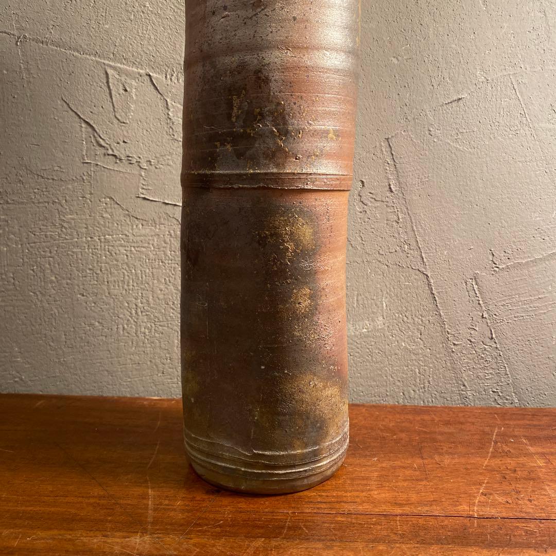 備前焼 花入 花瓶 花器 インテリア モダン ヴィンテージ 伝統工芸