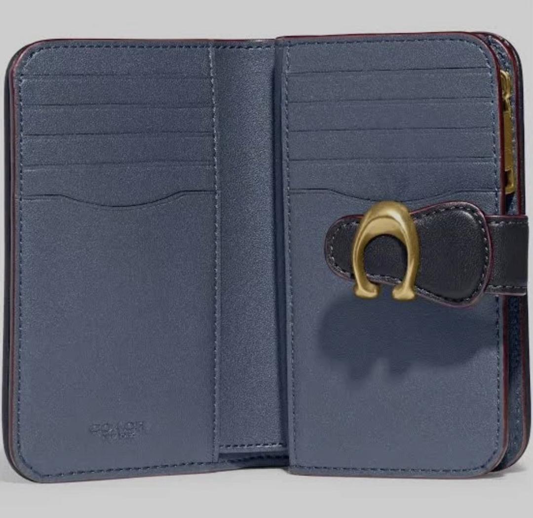 コーチ 財布 ★COACH★ タビー デニムミディアム ウォレット 二つ折り財布