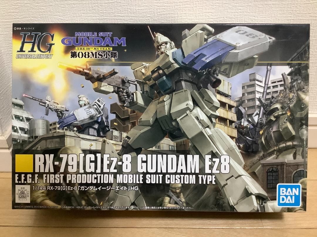 【新品未組立】HGUC 第08MS小隊セット ガンダムEz8 陸戦型ガンダム