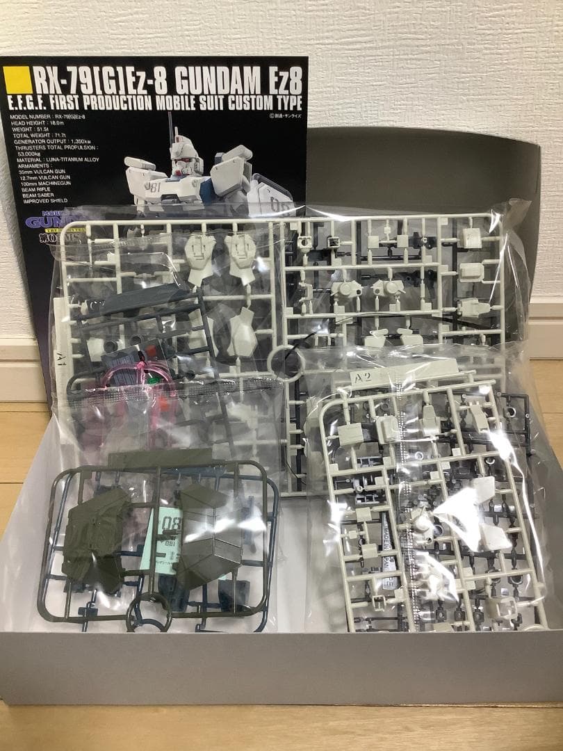 【新品未組立】HGUC 第08MS小隊セット ガンダムEz8 陸戦型ガンダム