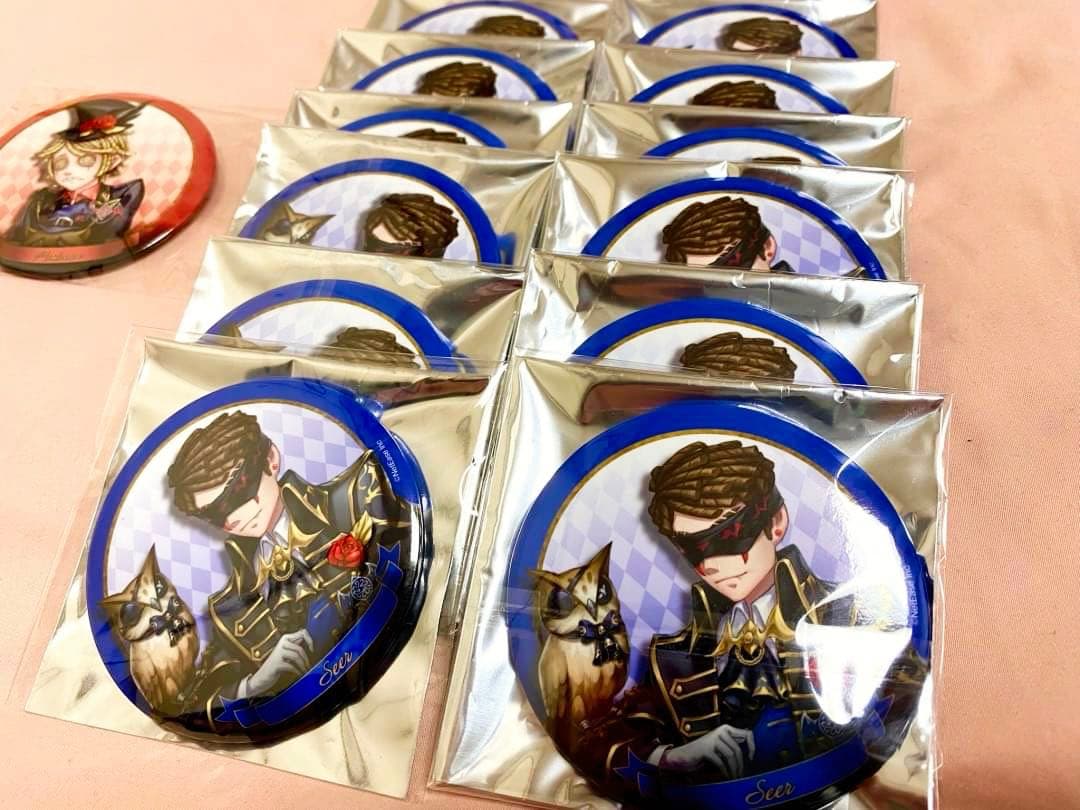 第五人格 バトラーズカフェ 缶バッジ ハロウィン