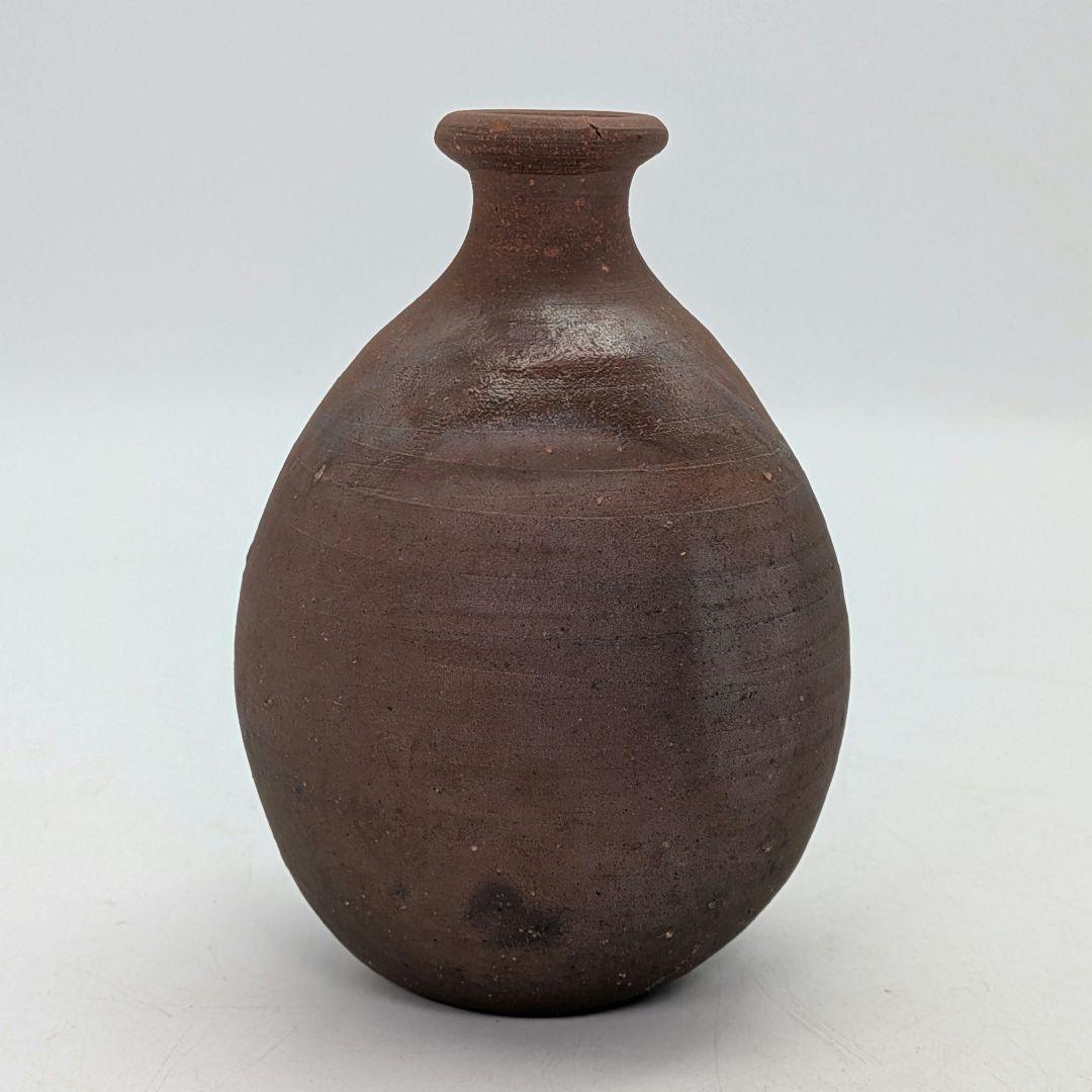 人間国宝 藤原雄 備前焼 徳利 合箱 酒器 とっくり 食器 一輪挿し花入 花器