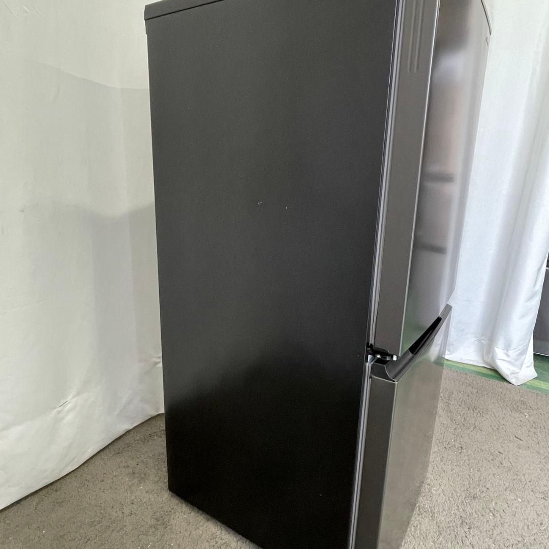 シャープ　冷蔵庫　一人暮らし　小型　つけかえ対応ドア　設置無料　綺麗　中古　黒