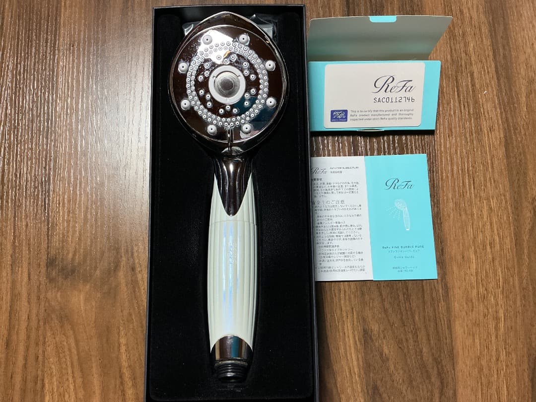 ReFaリファ　シャワーヘッド ファインバブルピュア　カートリッジなし