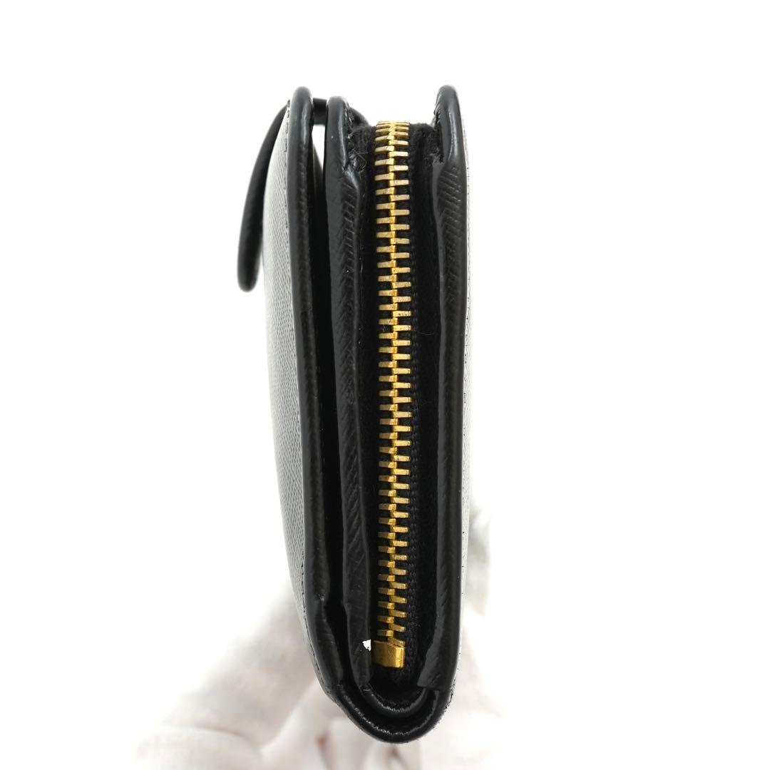 ✨未使用に近い✨　PRADA ミニ財布　サフィアーノ　アイコン　折り財布