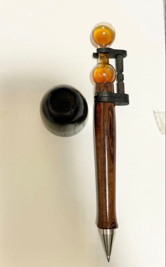 新品　レトロ　サイフォン型ボールペン　　レア