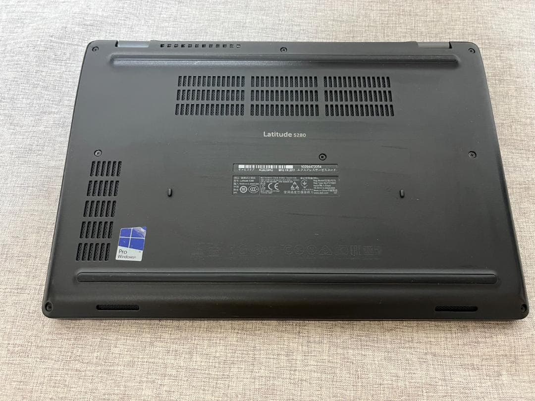 Windowsノート本体 DELL Latitude5280 IntelCore i5 8GB 512GB