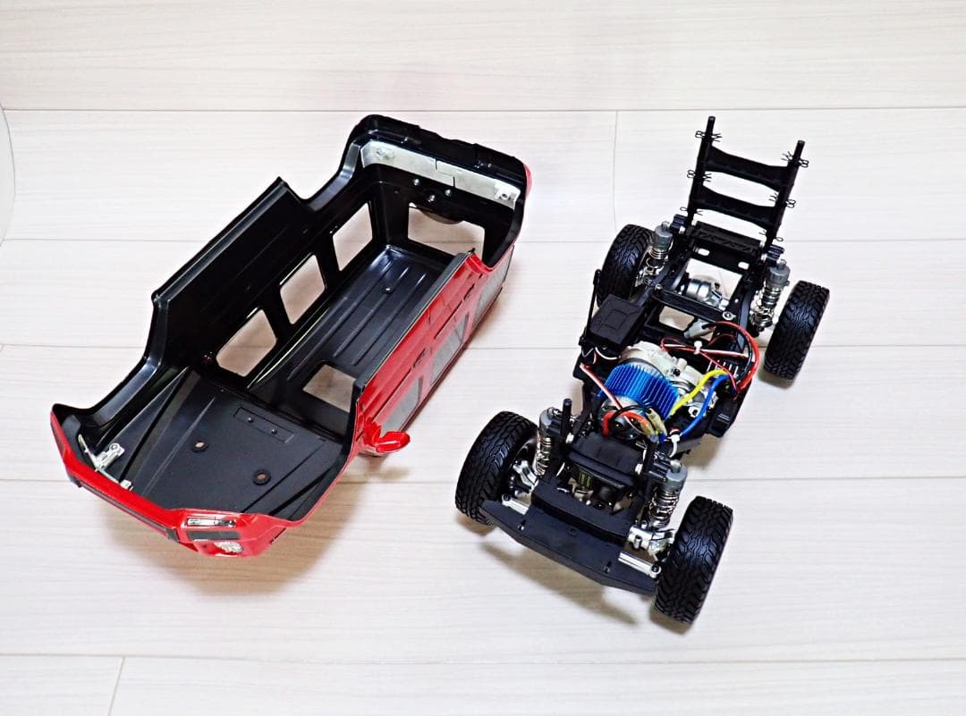 即走行可能 1/10 タミヤ フルセット CC-02 メルセデス ゲレンデ