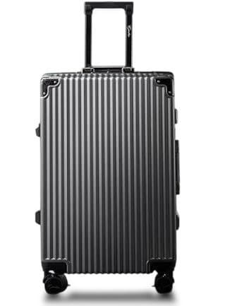 スーツケース キャリーケース 90L キャリーバッグ グレー C.jutro