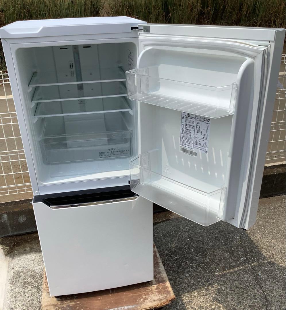 【大人気】ハイセンス 2ドア冷蔵庫 HR-D1302 130L 2017年製