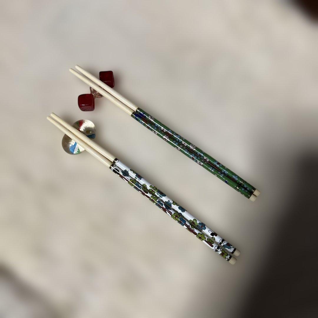 象牙調　箸　2膳