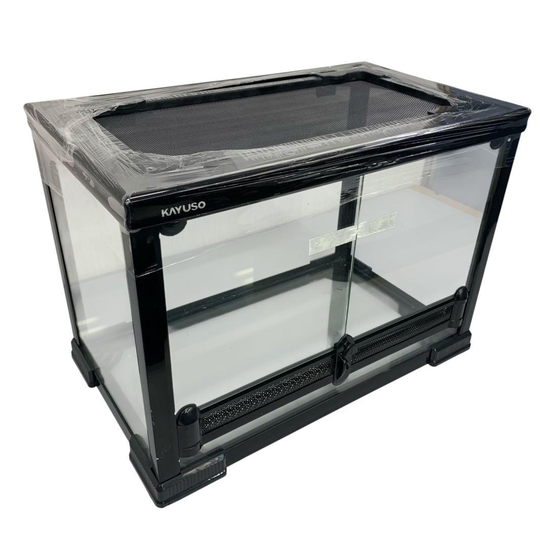 【開封・未使用】KAYUSO 爬虫類 ケージ グラステラリウム 飼育 ガラス