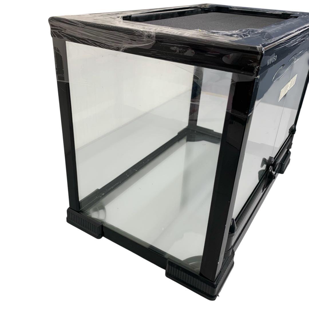 【開封・未使用】KAYUSO 爬虫類 ケージ グラステラリウム 飼育 ガラス
