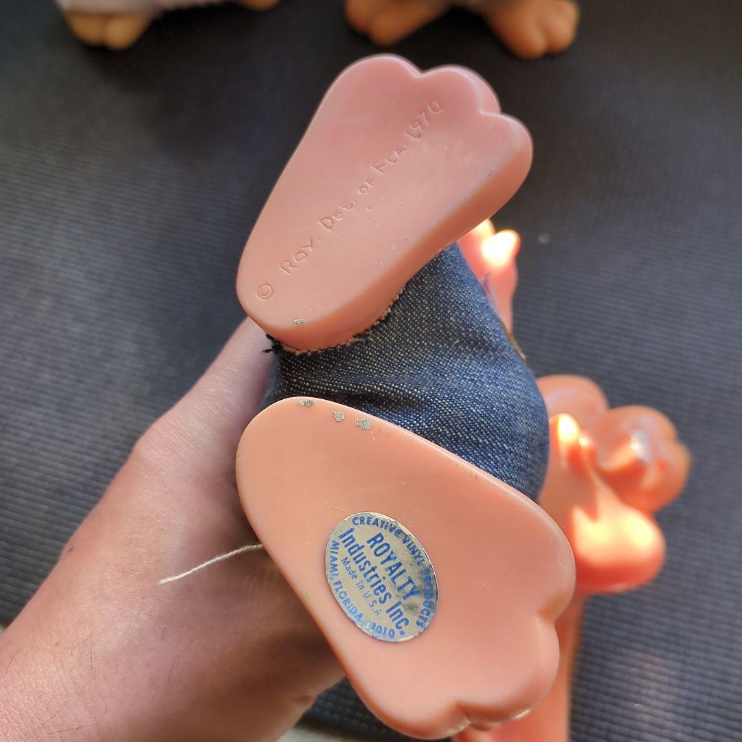 70sビンテージ　トッポジージョ　フィギュア　3体セット