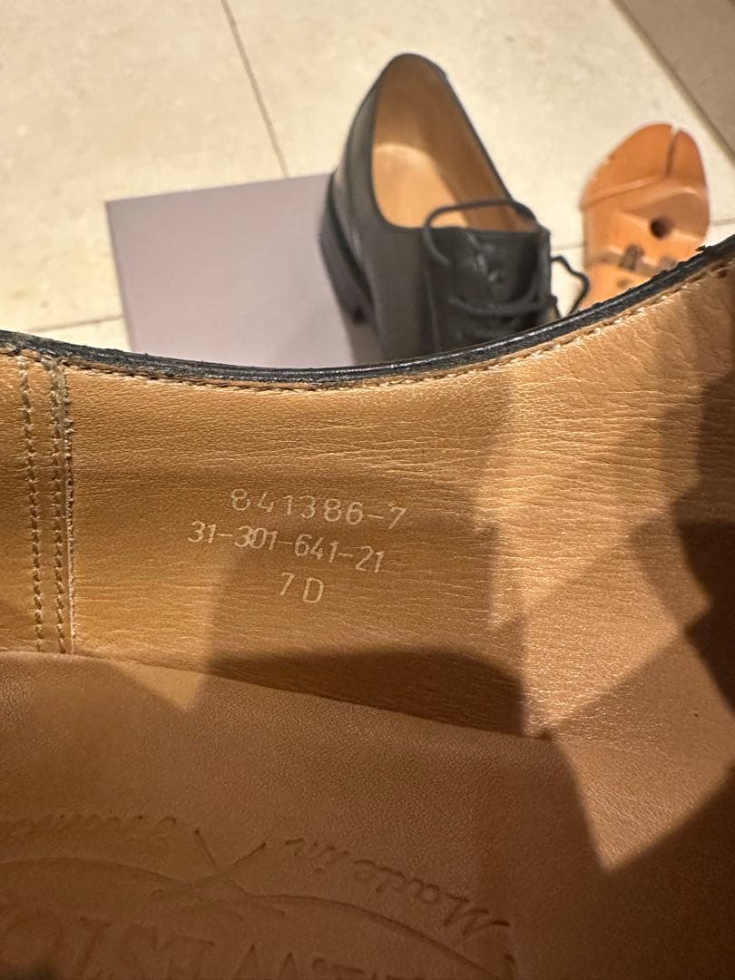 J.M. WESTON GOLF 7D ロシアンカーフ ツリー付