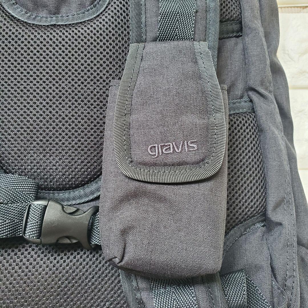 極美品 gravis メトロ バックパック グラビス PC収納部有 リュック