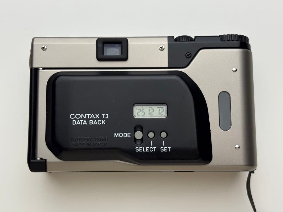 CONTAX T3 D データバック 専用ケース/コンタックス t3