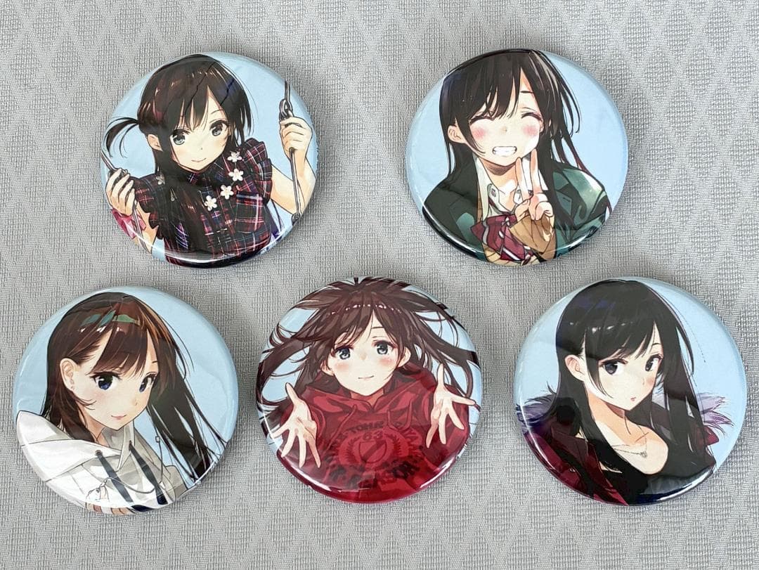 懸賞当選品 水原づくしセット 彼女、お借りします 特製缶バッチ 50名限定