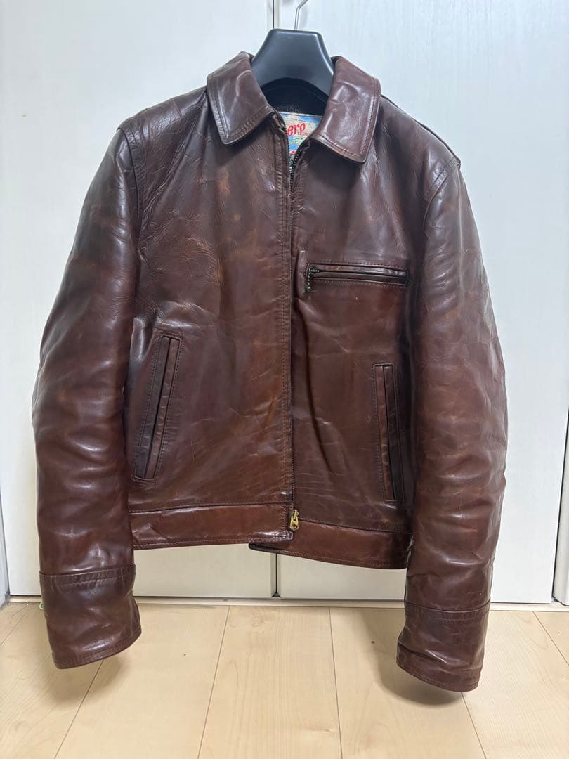 Aero Leather Co. レザージャケット 36 ハイウェイマン