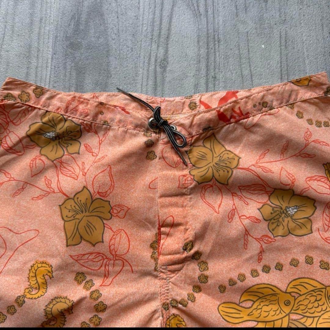 美品！70〜80'sUSA製【バードウェル】ボードショーツ　サーフトランクス