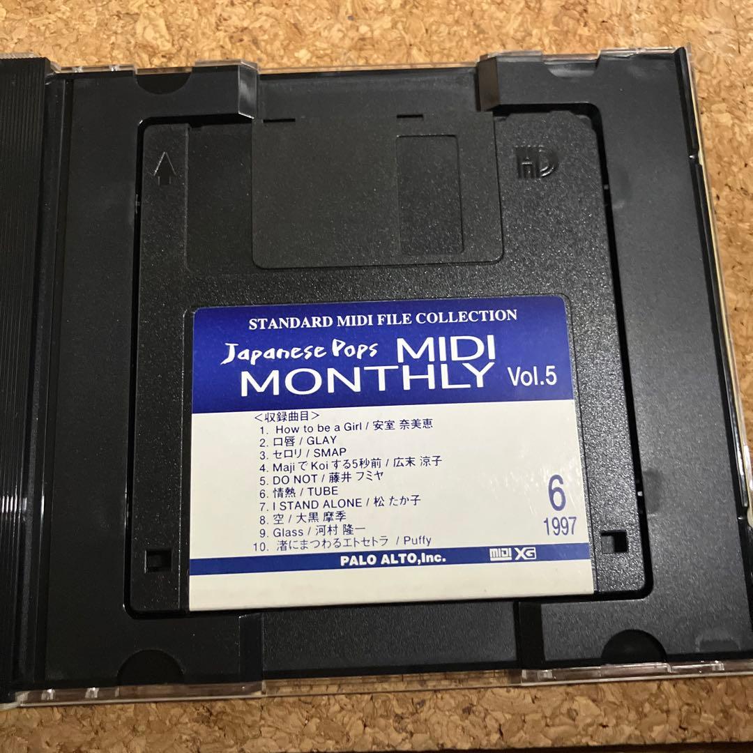 DTM・DAW Japanese Pops MIDI MONTHLY Vol.05 SMF XG