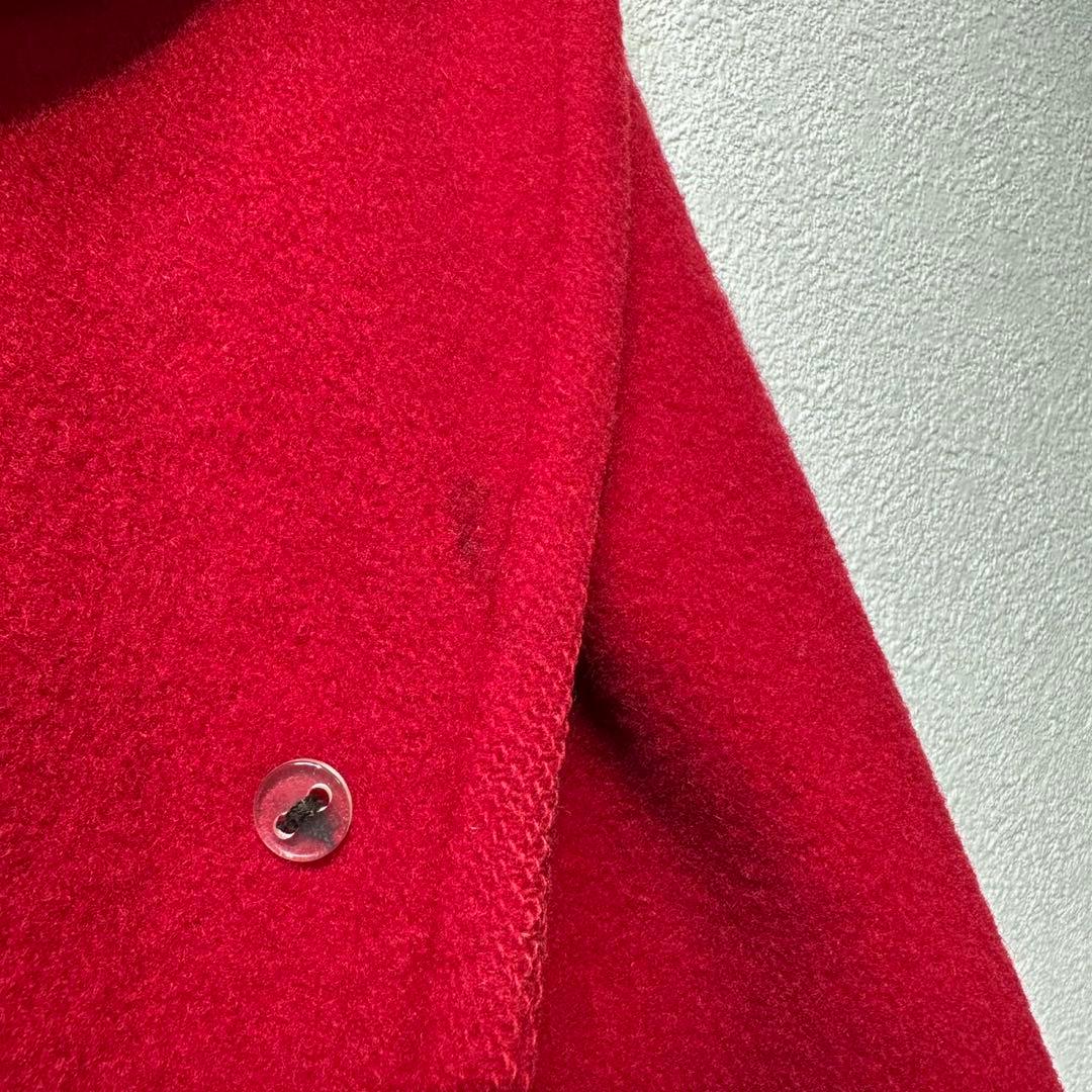 希少 バーバリー ブルーレーベル 上質 ウール デザイン チェスターコート 38