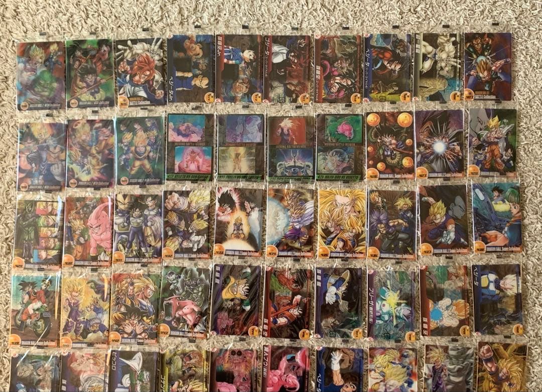 ドラゴンボール　森永ウエハース　コレクション　カード　172枚　新品未開封　3D