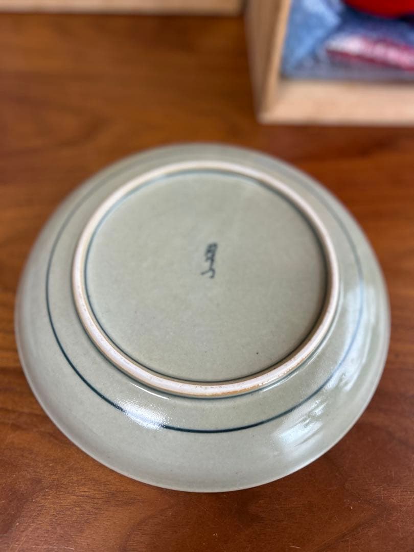 有田焼 円左エ門窯 東海道五十三次図 飾皿 直径24cm 11枚揃 共箱