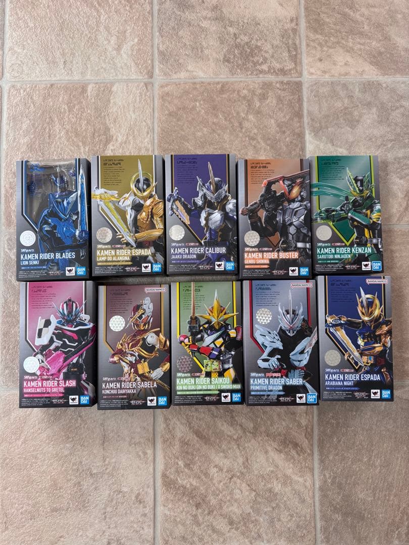 S.H.Figuarts 仮面ライダーセイバー　シリーズまとめ売り