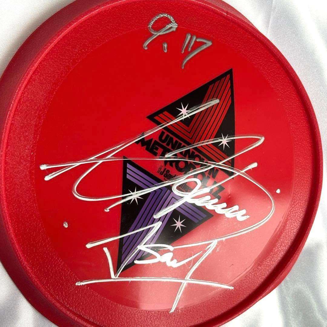 登坂広臣　ØMI フリスビー　サイン　三代目 J Soul Brothers