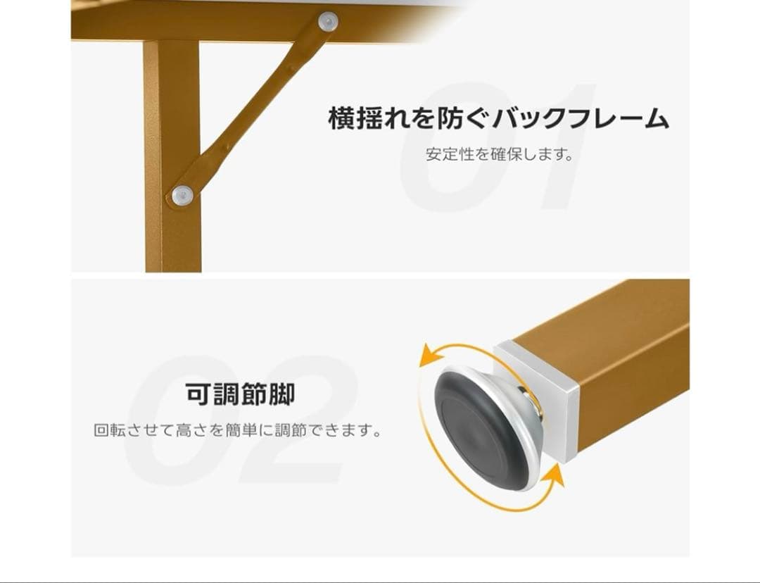 Tribesigns ダイニングテーブル 丸 単品 4~5人用 ホワイト