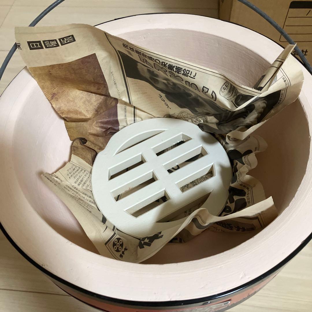 【未使用品】キンカ　バーベキューコンロ　丸型