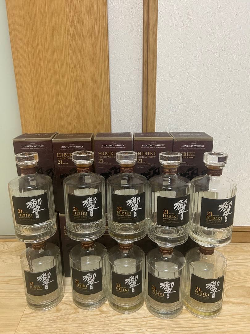HIBIKI 21年 ウイスキー 10セット