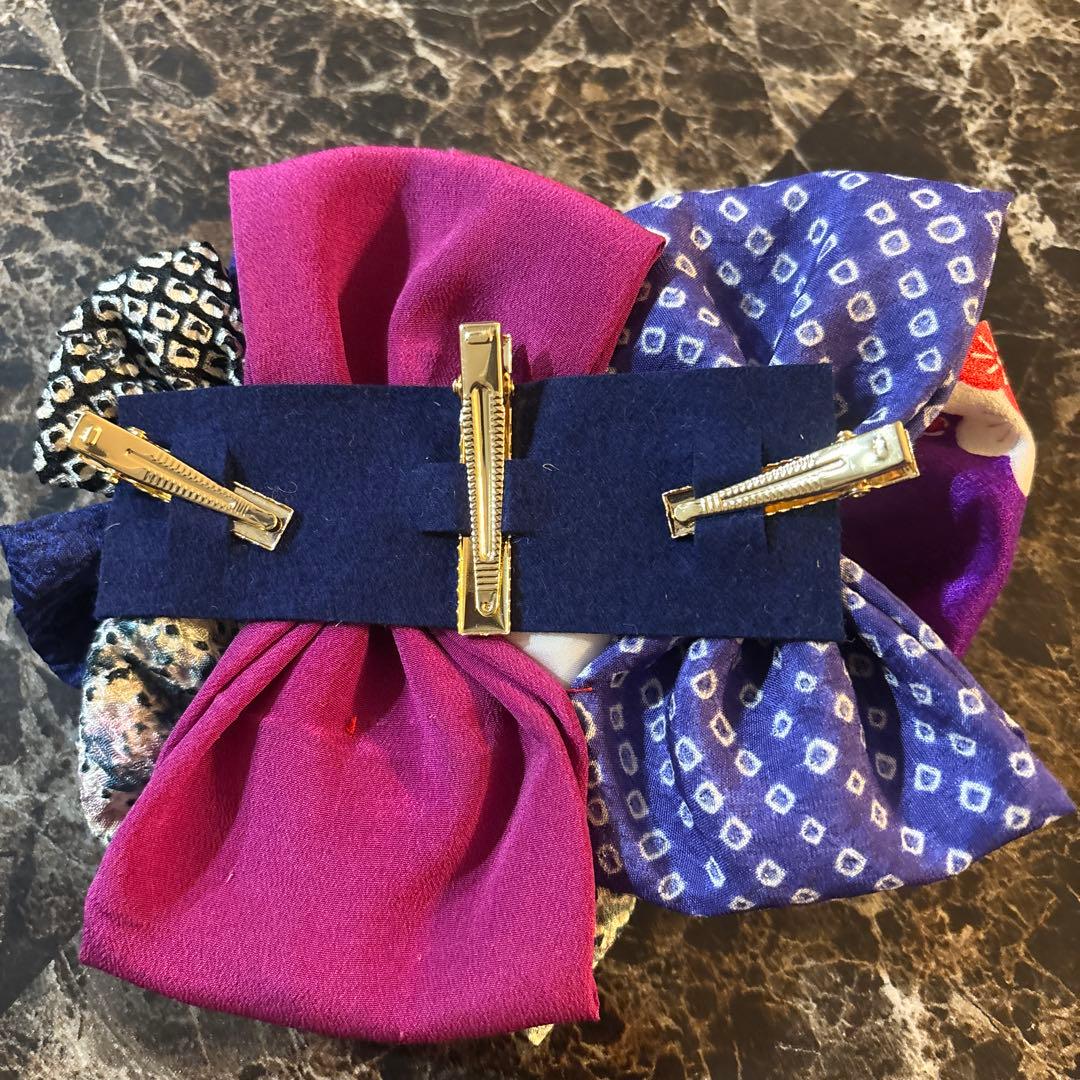 みーさま 4点 髪飾り ヘッドドレス 着物リメイク 七五三 753