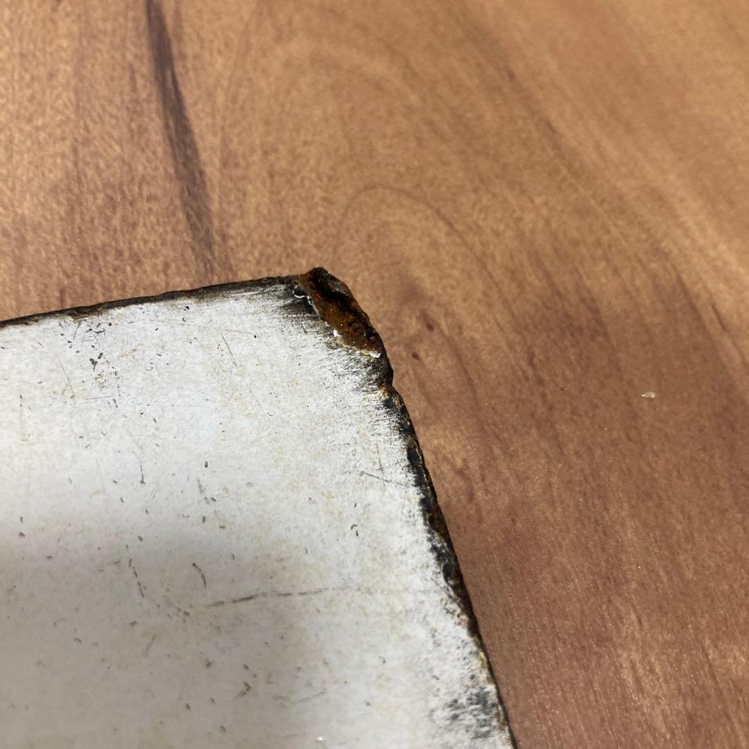 金属製ホーロー　準急サボ　名