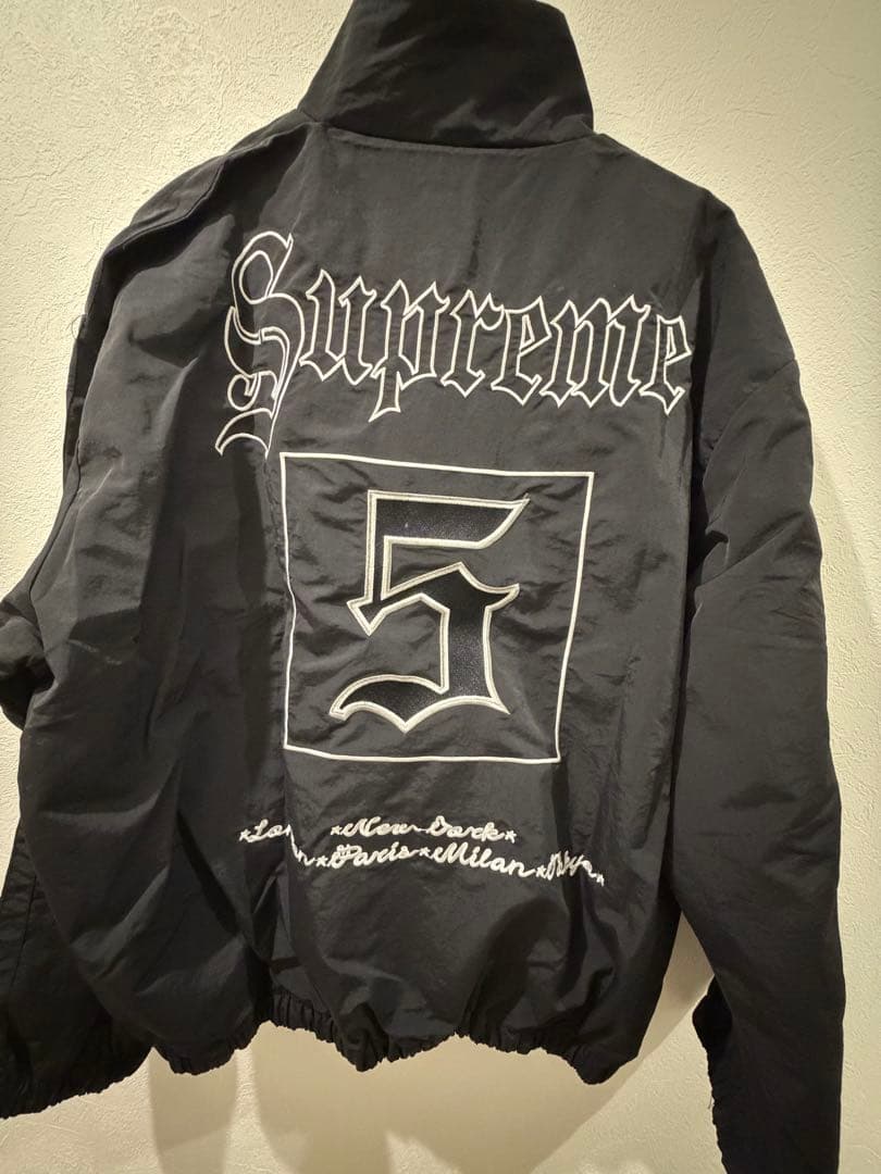 Supreme Old English Track Jacket サイズS