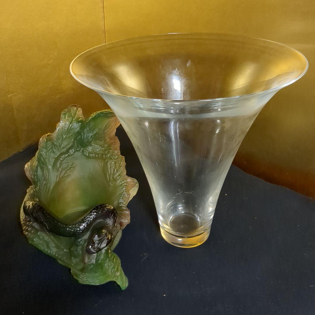 ド-厶クリスタル　花瓶