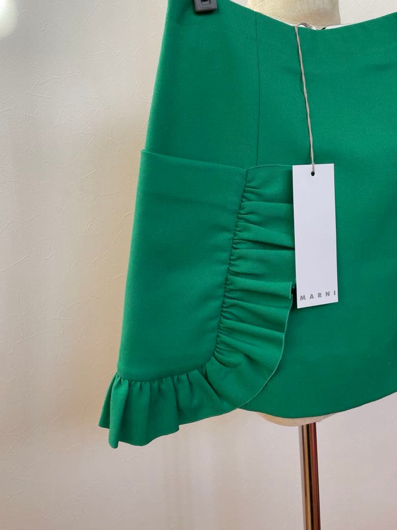 セール⚫︎MARNI⚫︎ グリーンのスカート 10Y