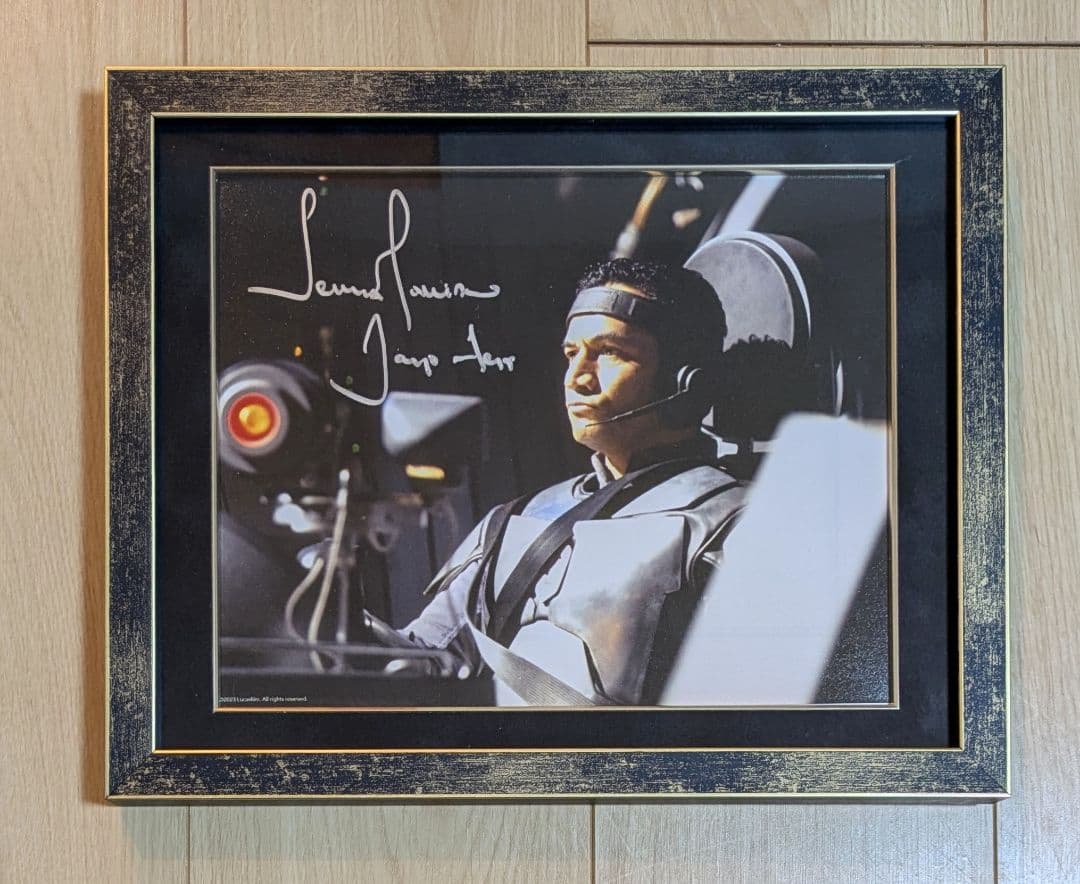 1/16迄出品 STARWARS　テムエラ・モリソン　ダニエル 直筆サイン