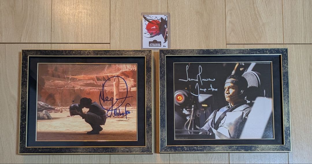 1/16迄出品 STARWARS　テムエラ・モリソン　ダニエル 直筆サイン