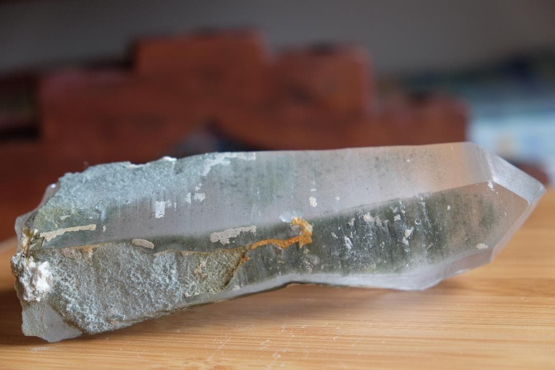 A ガネッシュヒマール産水晶 ガネーシュヒマール クローライト レムリアンシード