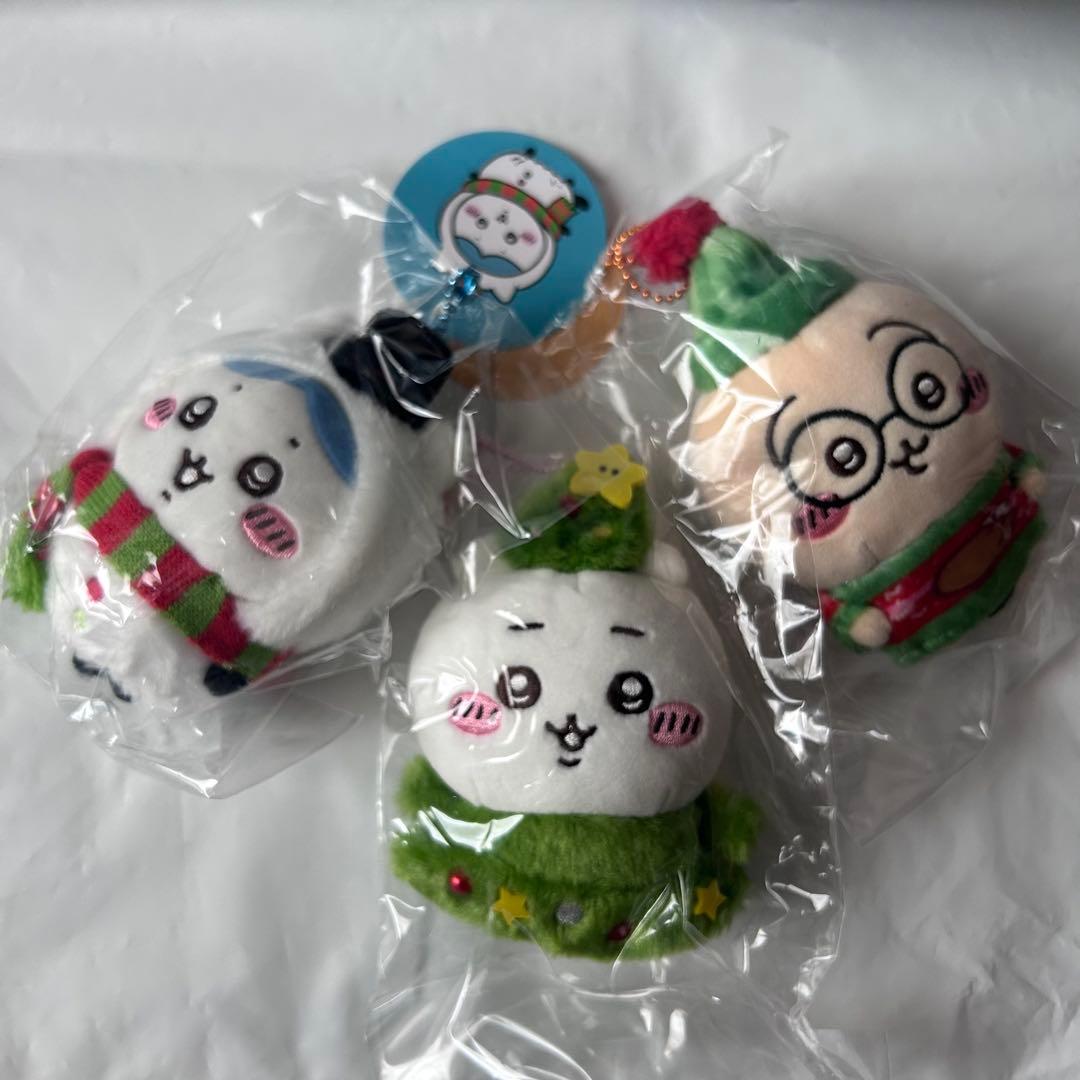 ちいかわ ハッピーホリデーなマスコット クリスマス 3点