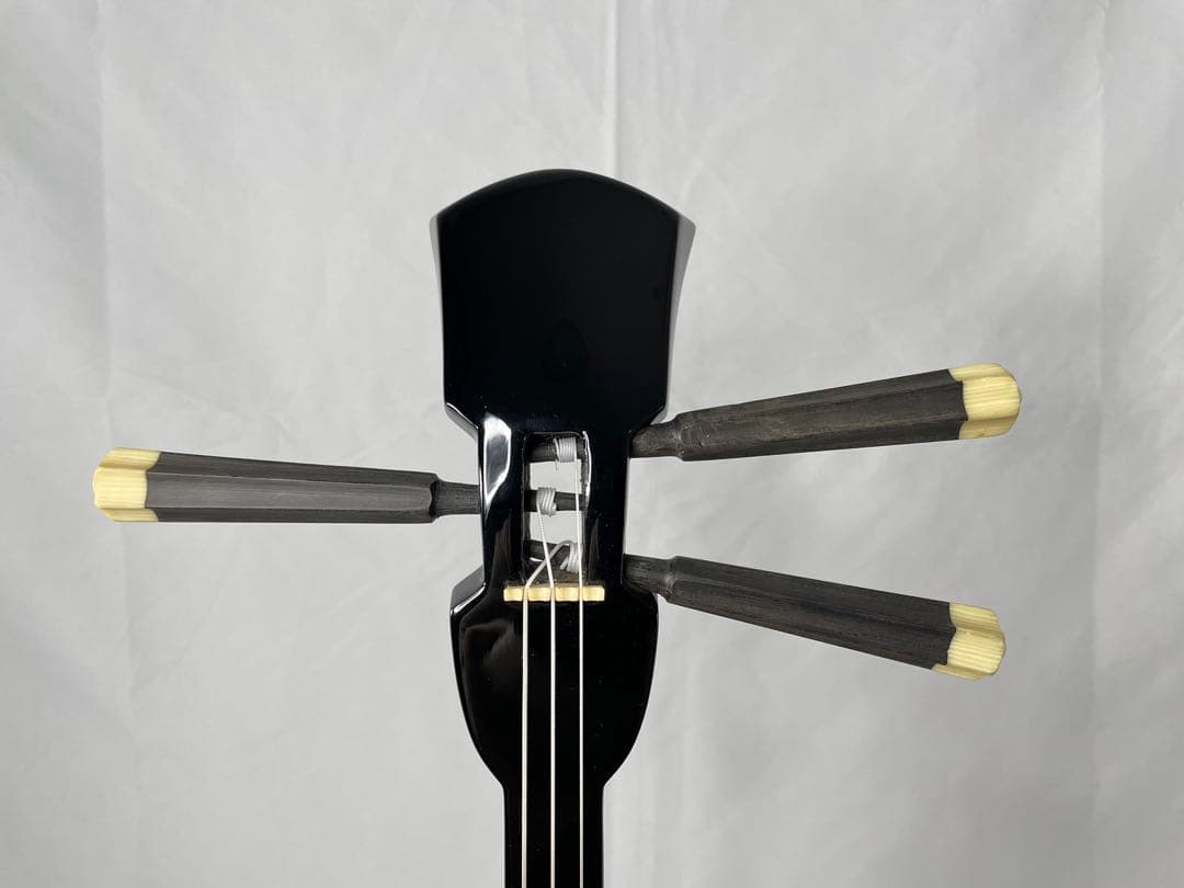 金城三味線製作所 実入り 桑木/くわ木 人工皮・三線