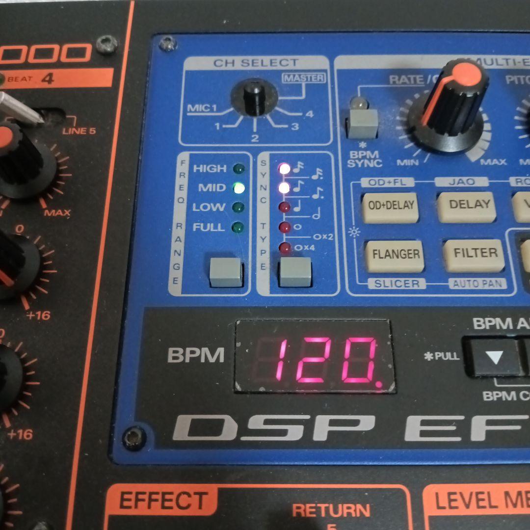 ROLAND DJ-2000 ミキサー 通電確認済 訳あり