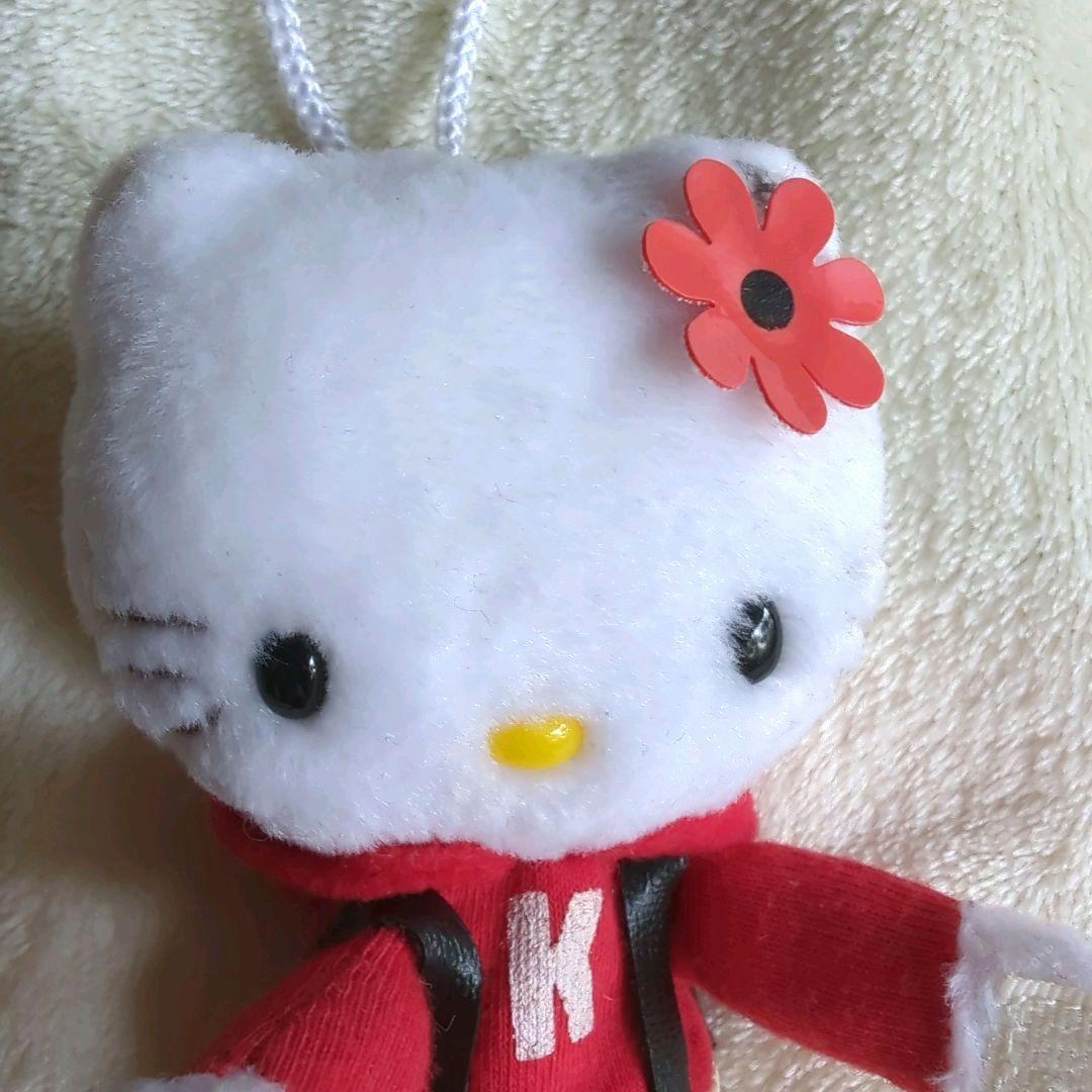 当時物　レア　レトロ　ハローキティ マスコットぬいぐるみ　キティー　サンリオ